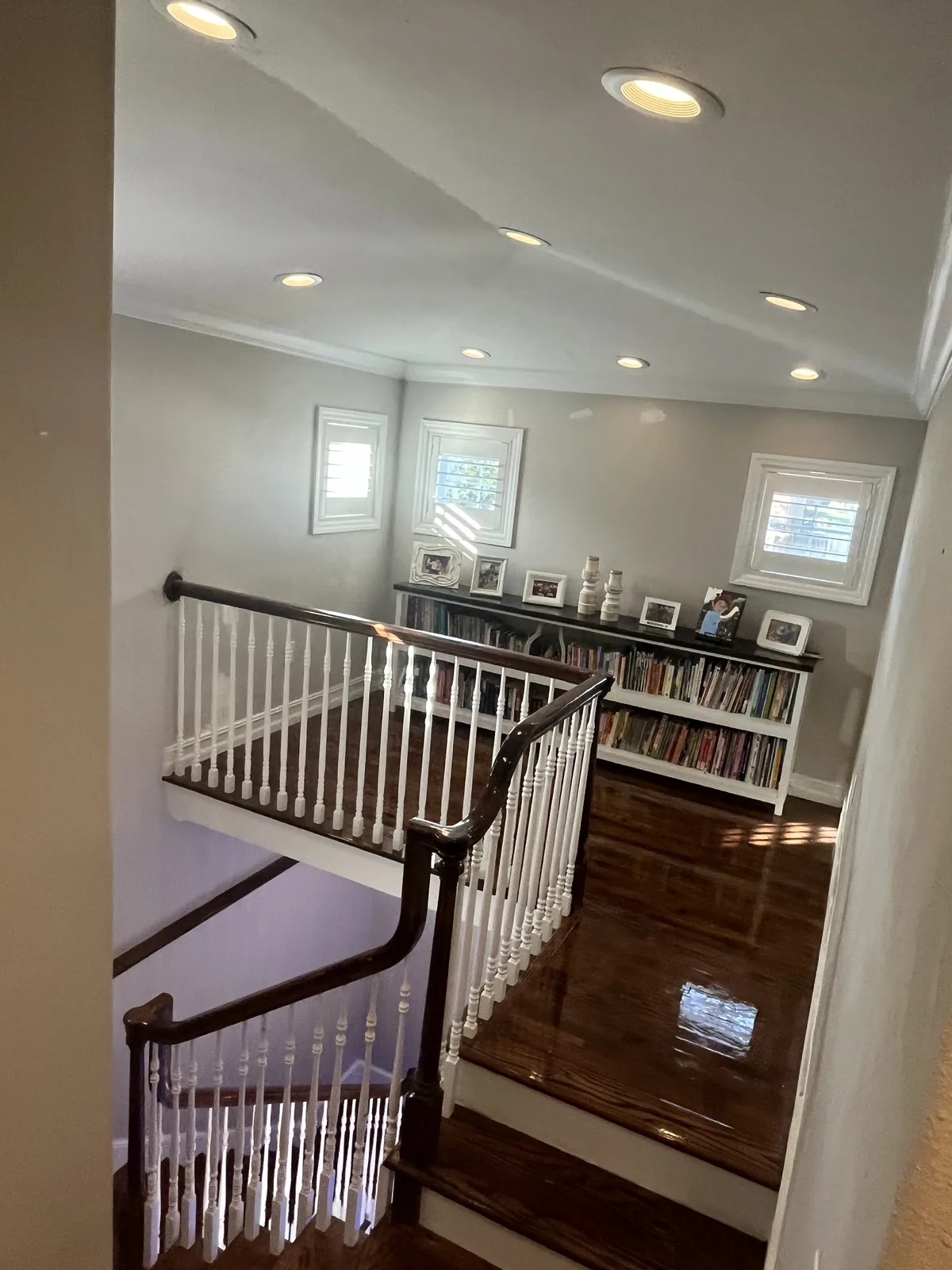 Upstairs nook after refresh work